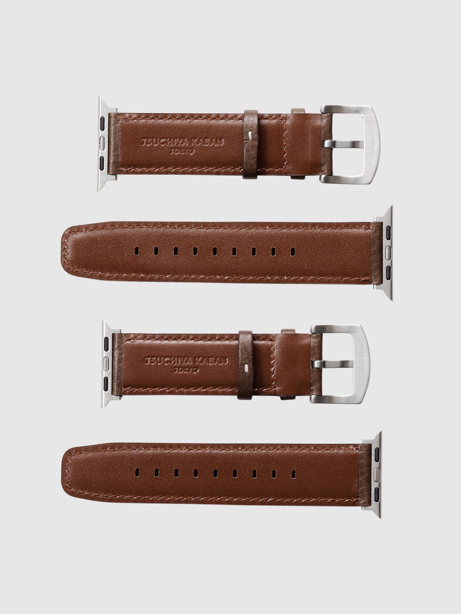【数量限定型】レザーウォッチバンド Apple Watch用 (バケッタミリングレザー)